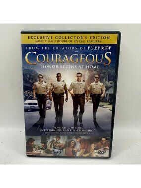 Courageous Exclusive Collectors Edition DVD PG 2011 Drama Sherwood Pictures
